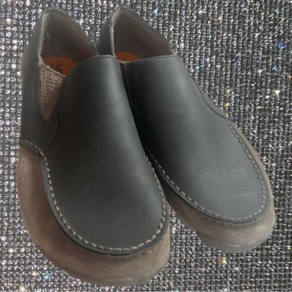 Merrell barefoot loafer slip on shoes outdoors vibram sole grippy outdoorsman main image 7